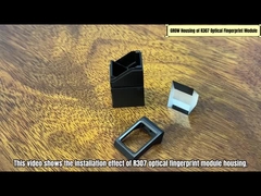 काले फिंगरप्रिंट मॉड्यूल आवास खोल टिकाऊ बढ़ाया सुरक्षा