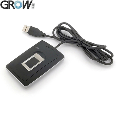 GROW R105 DC5V USB Biometric Desktop Big Size Capacitive USB Fingerprint Reader With Free SDK 1000 Capacity Support Android