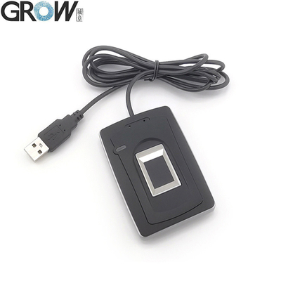 GROW R105 DC5V USB Biometric Desktop Big Size Capacitive USB Fingerprint Reader With Free SDK 1000 Capacity Support Android