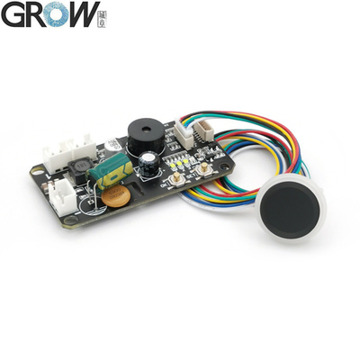 गोल एकीकृत क्षमतात्मक फिंगरप्रिंट सेंसर Arduino फिंगरप्रिंट एक्सेस कंट्रोल बोर्ड
