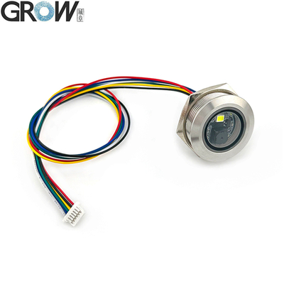 GROW GM861-एलईडी व्हाइट फिल लाइटिंग UART/USB 1D/2D बार कोड क्यूआर कोड बारकोड स्कैनर मॉड्यूल स्टेनलेस स्टील के साथ